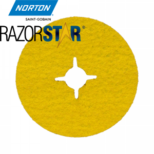 F990S Fiberscheibe RAZORSTAR Zwei starke Scheiben für den Winkelschleifer - AB-DH Vliesscheiben und F990S Fiberscheiben